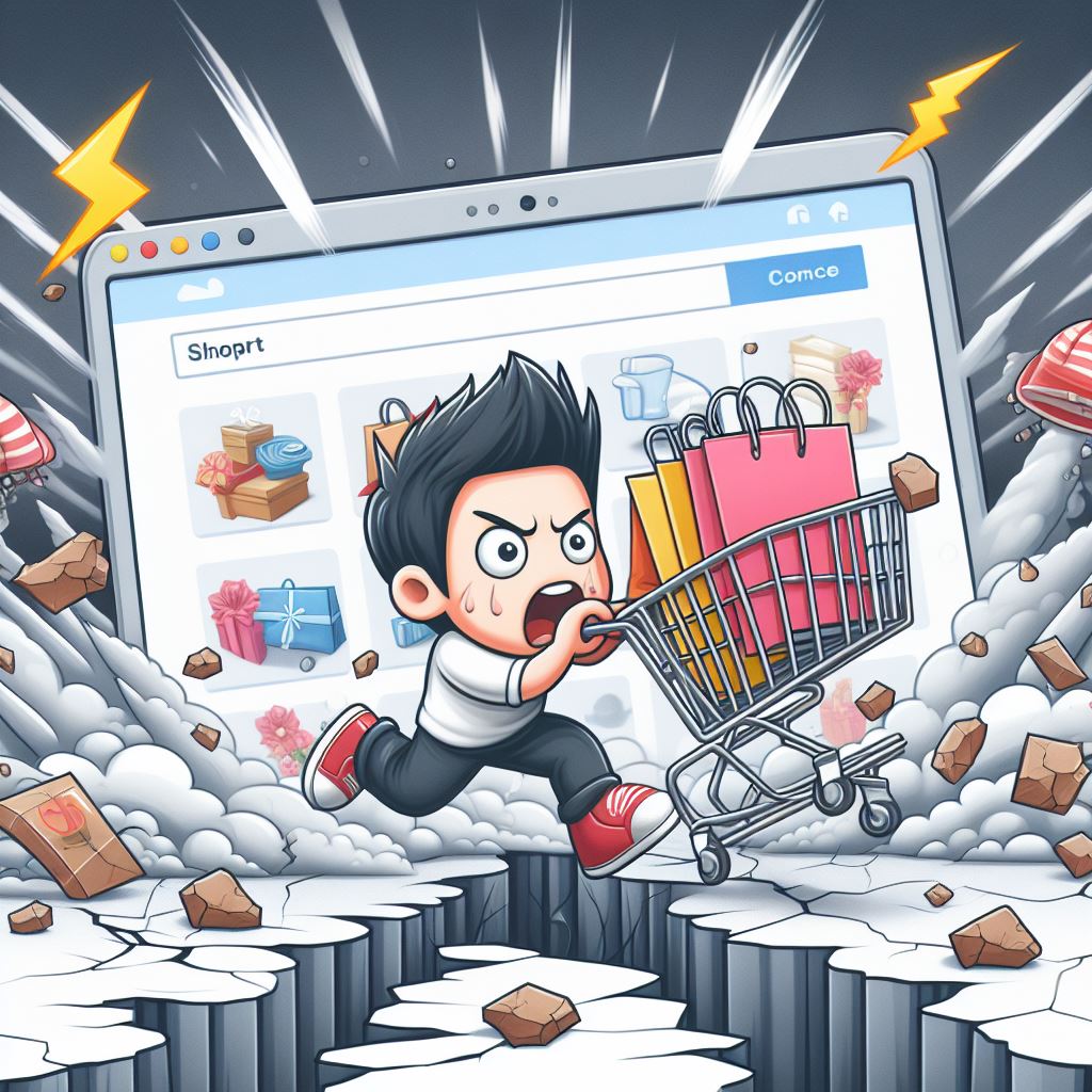 e-commerce earth quake