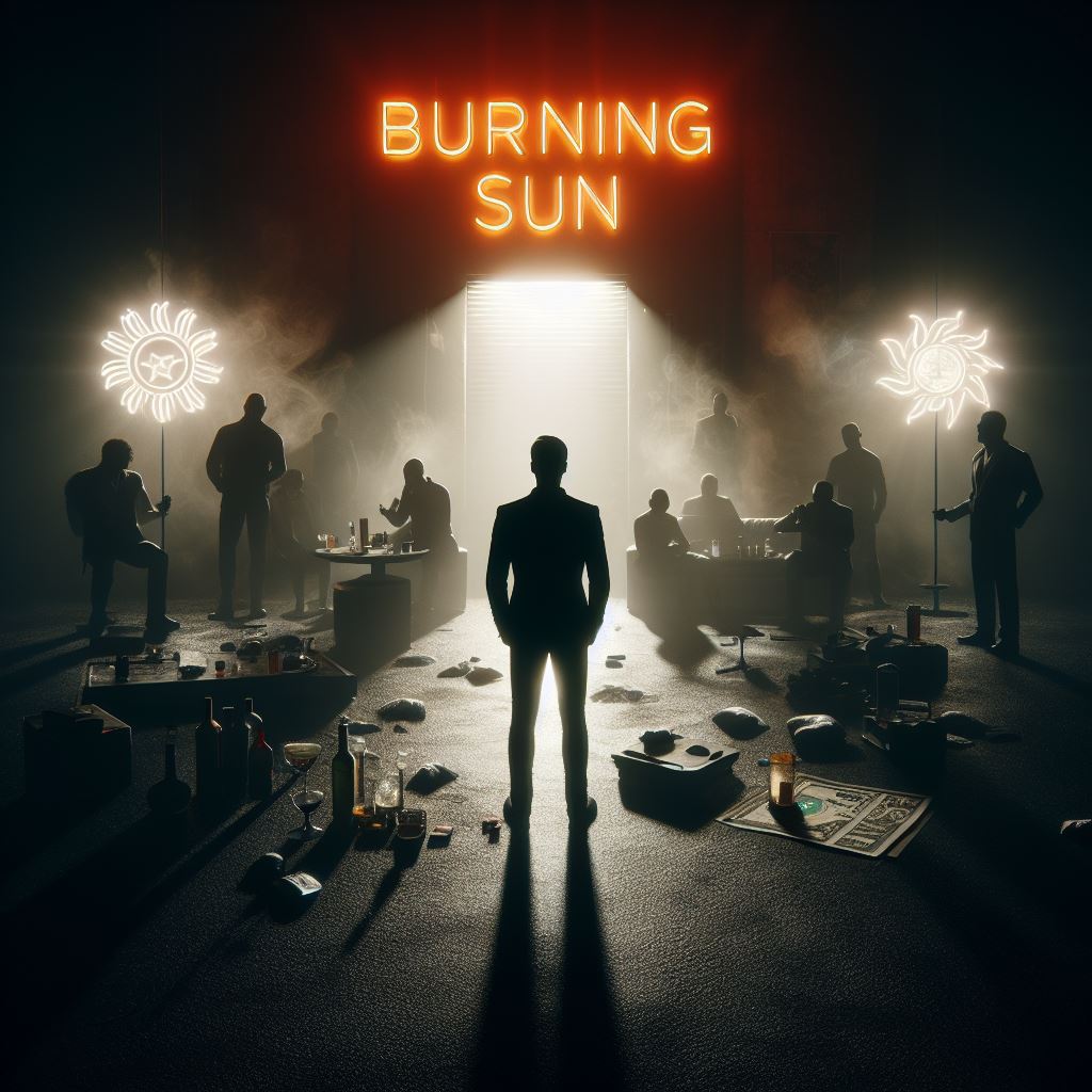 burning sun